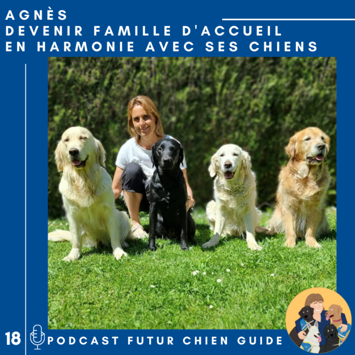 🦮18 – Agnès – Devenir famille d’accueil en harmonie avec ses chiens